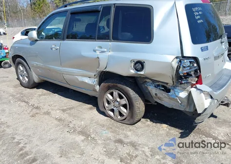 2006 Toyota Highlander V6 z USA, uszkodzony, nr VIN JTEEP21A960179065